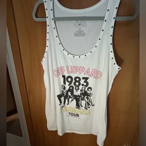 Torrid Def Leopard tank